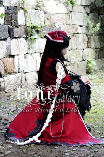 Amazon.co.jp: 東方 紅魔城伝説 博麗霊夢 風 コスプレ 衣装 yy240